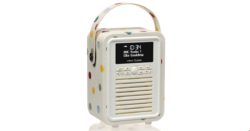 VQ Retro Mini Emma Bridgewater Polka Dot -Stylish DAB/DAB+/FM Radio  and Bluetooth Speaker